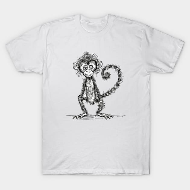 Monkey monkey T-Shirt by Salogwyn